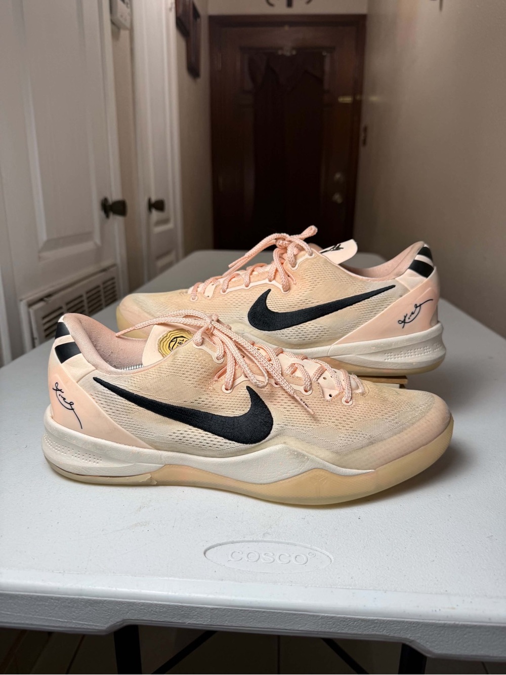 Kobe 8 Protro PE EYBL Academy HQ3138-800 Men's Basketball shoes Sz 15